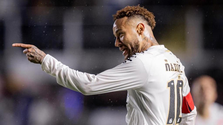 Neymar decide e Santos vence RB Bragantino a dias de convocação para a Copa